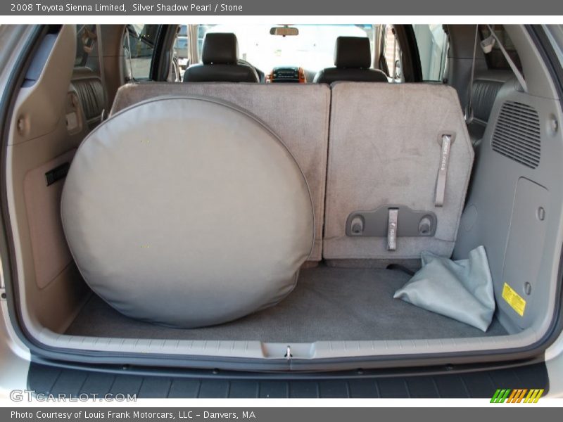 Silver Shadow Pearl / Stone 2008 Toyota Sienna Limited