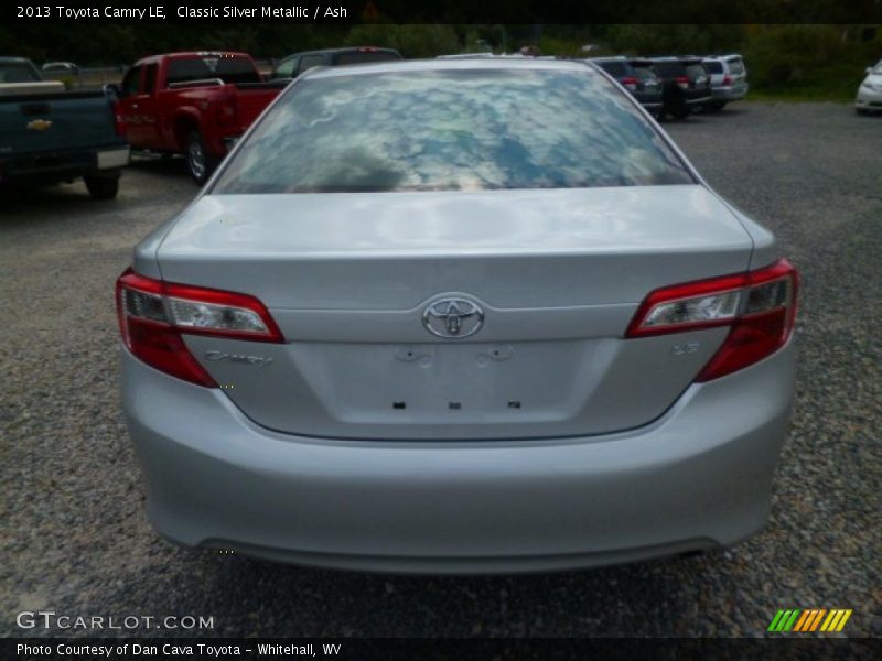 Classic Silver Metallic / Ash 2013 Toyota Camry LE