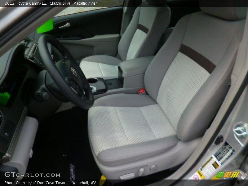 Classic Silver Metallic / Ash 2013 Toyota Camry LE