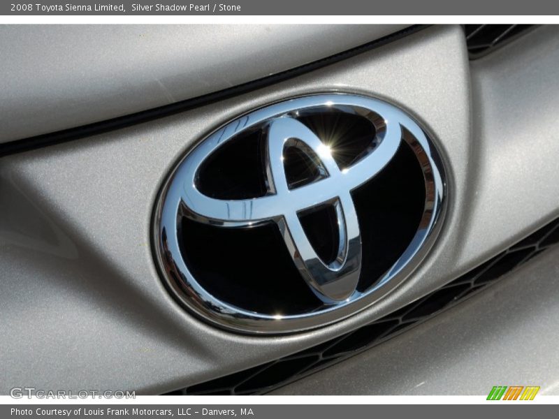 Silver Shadow Pearl / Stone 2008 Toyota Sienna Limited