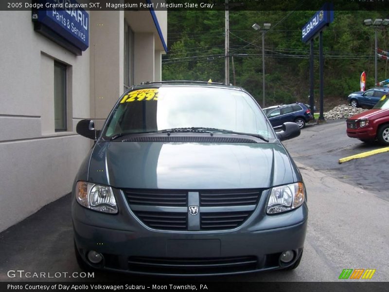 Magnesium Pearl / Medium Slate Gray 2005 Dodge Grand Caravan SXT