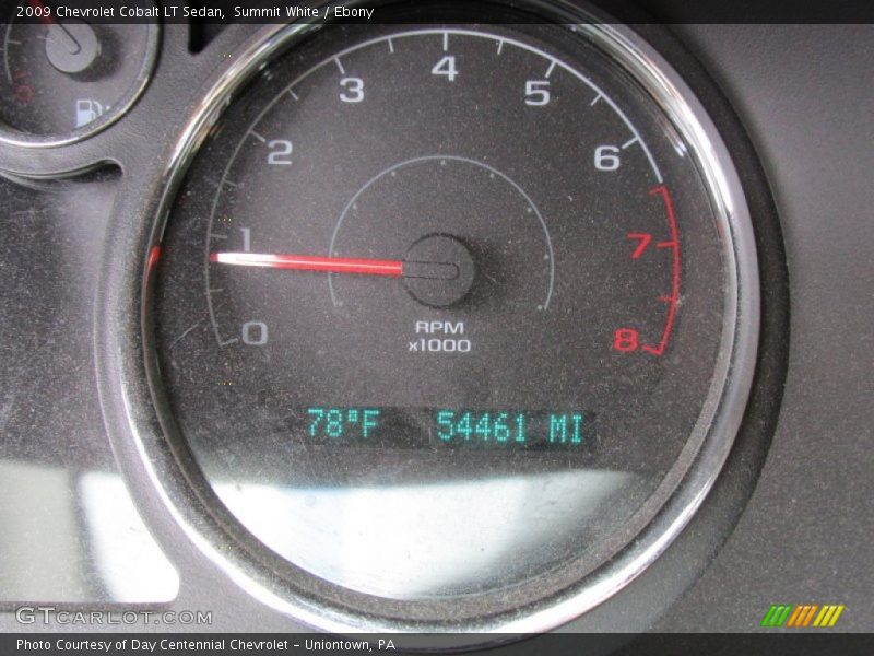 Summit White / Ebony 2009 Chevrolet Cobalt LT Sedan