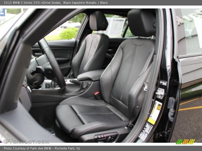 Black Sapphire Metallic / Black 2013 BMW 3 Series 335i xDrive Sedan