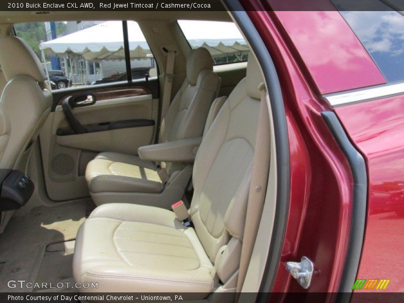 Red Jewel Tintcoat / Cashmere/Cocoa 2010 Buick Enclave CXL AWD