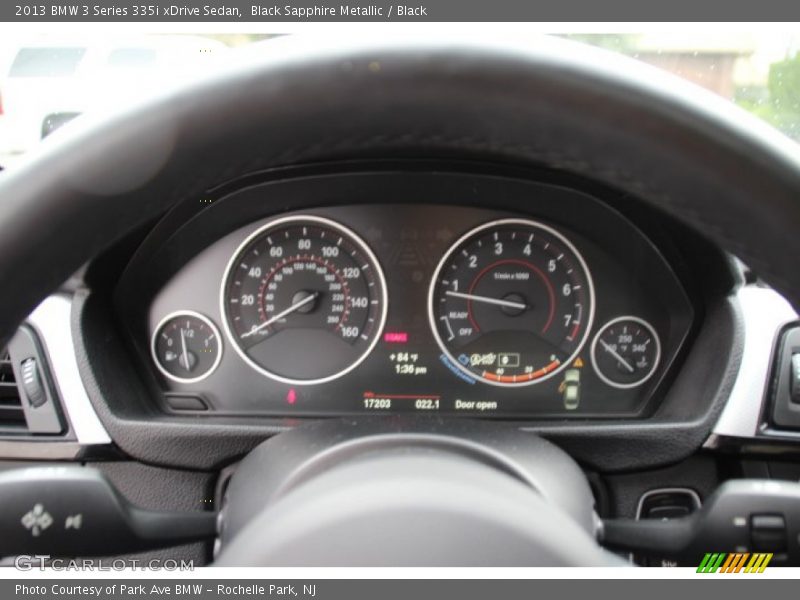 Black Sapphire Metallic / Black 2013 BMW 3 Series 335i xDrive Sedan
