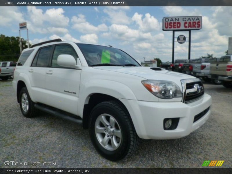 Natural White / Dark Charcoal 2006 Toyota 4Runner Sport Edition 4x4