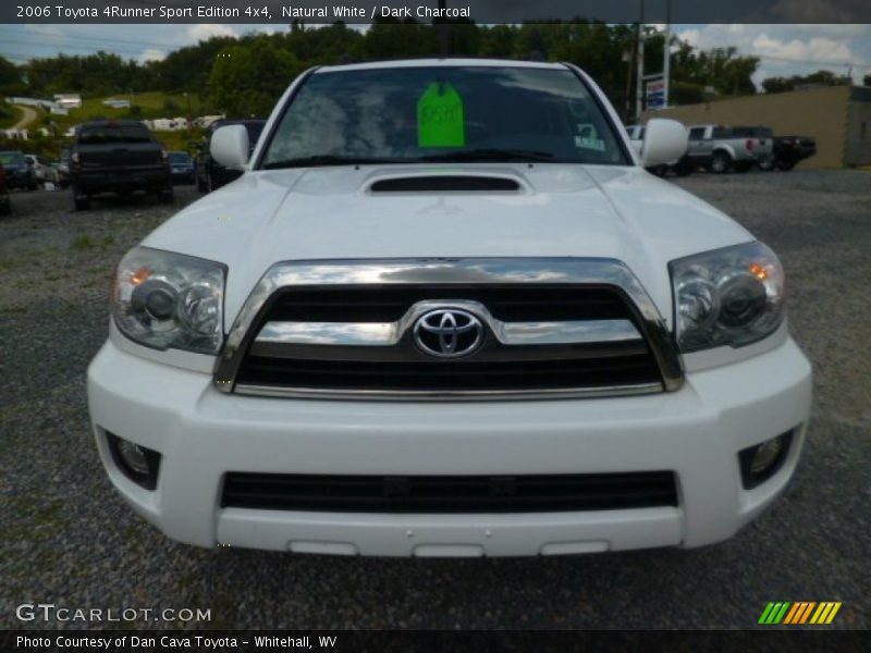 Natural White / Dark Charcoal 2006 Toyota 4Runner Sport Edition 4x4