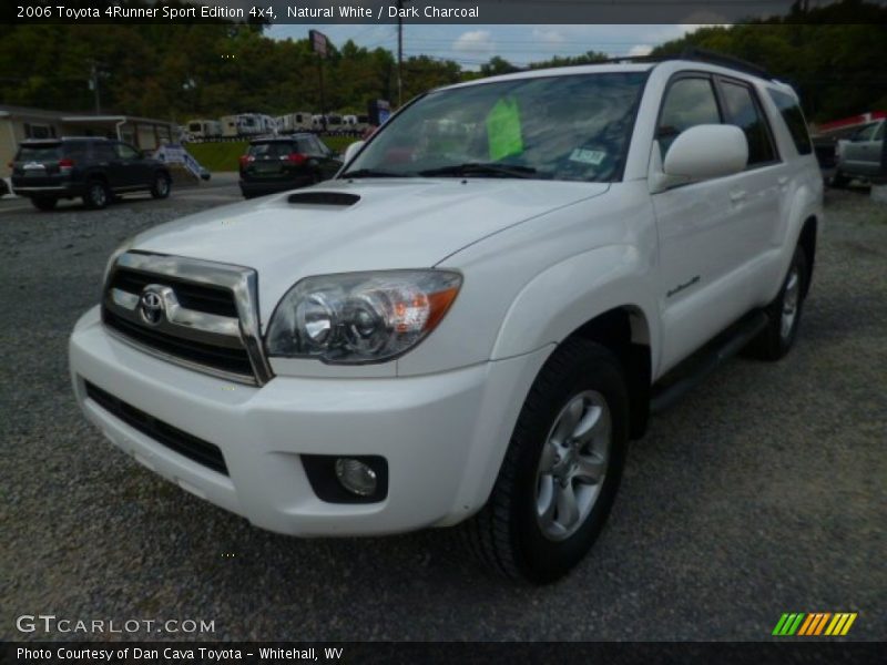 Natural White / Dark Charcoal 2006 Toyota 4Runner Sport Edition 4x4