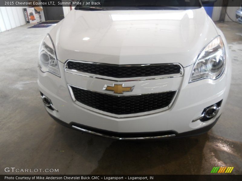 Summit White / Jet Black 2015 Chevrolet Equinox LTZ