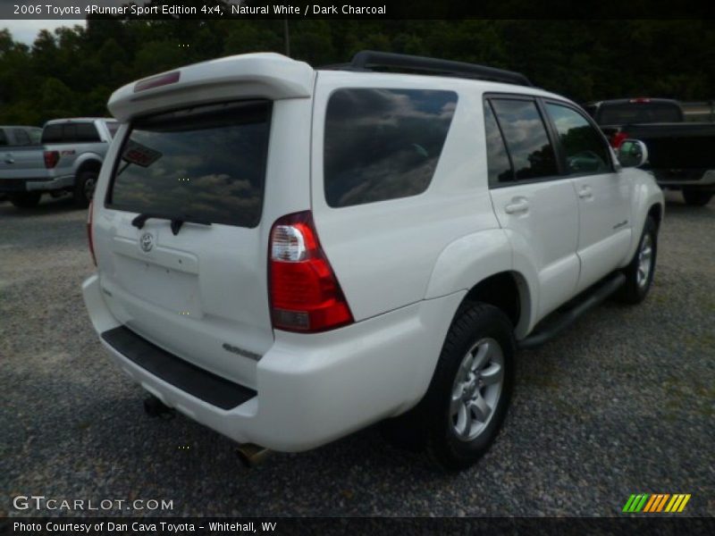 Natural White / Dark Charcoal 2006 Toyota 4Runner Sport Edition 4x4