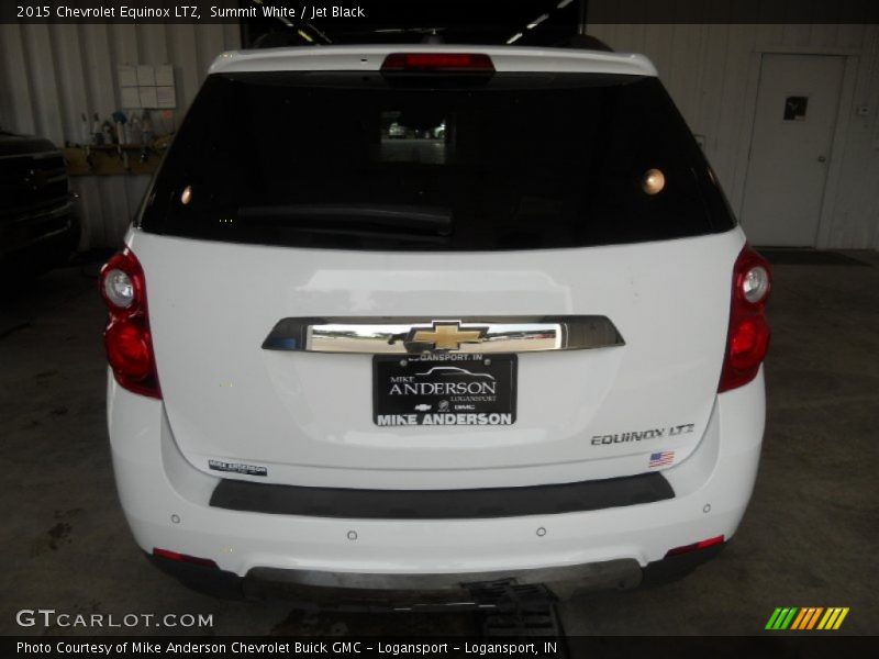 Summit White / Jet Black 2015 Chevrolet Equinox LTZ