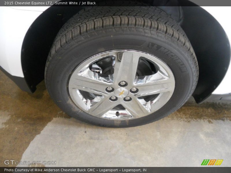 Summit White / Jet Black 2015 Chevrolet Equinox LTZ