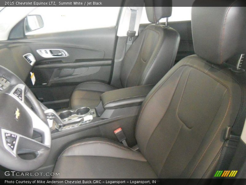 Summit White / Jet Black 2015 Chevrolet Equinox LTZ