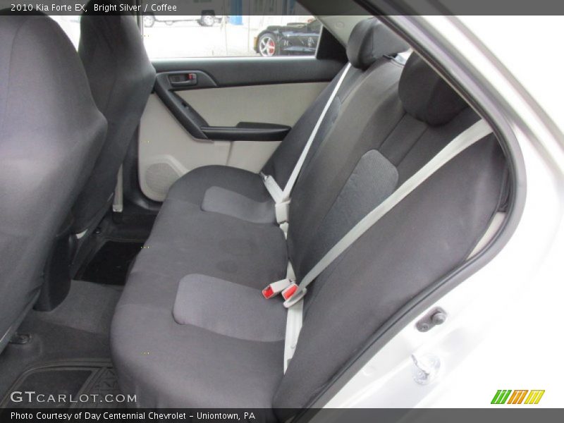 Bright Silver / Coffee 2010 Kia Forte EX