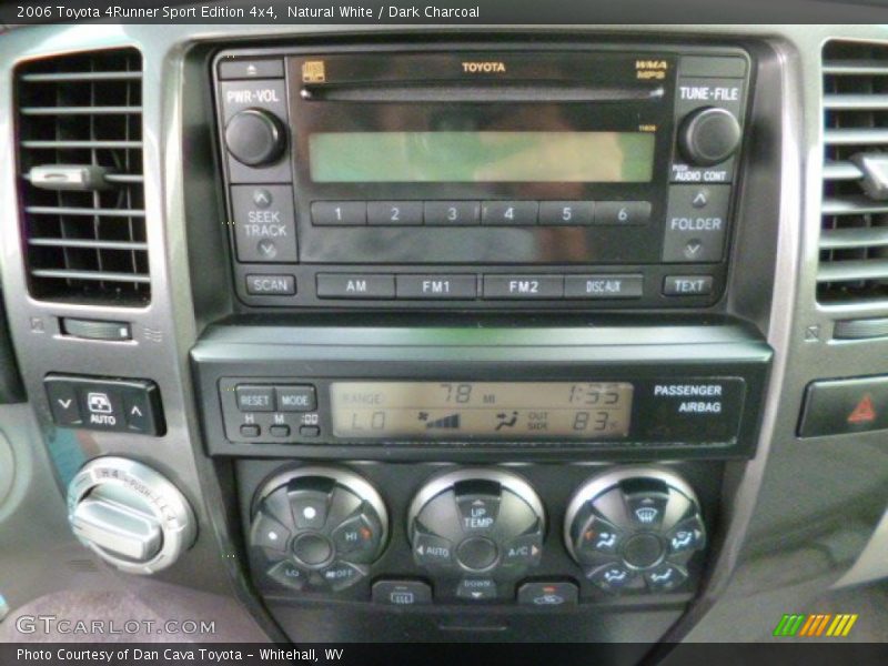 Natural White / Dark Charcoal 2006 Toyota 4Runner Sport Edition 4x4