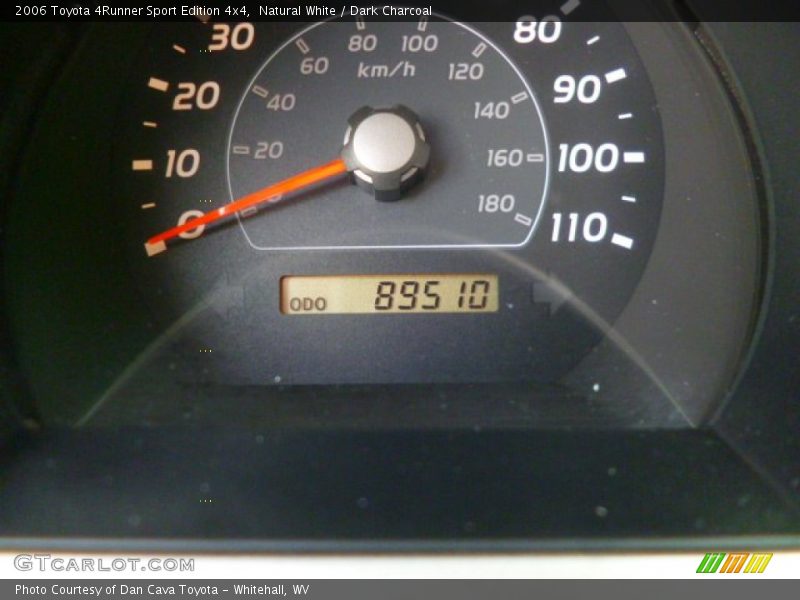 Natural White / Dark Charcoal 2006 Toyota 4Runner Sport Edition 4x4