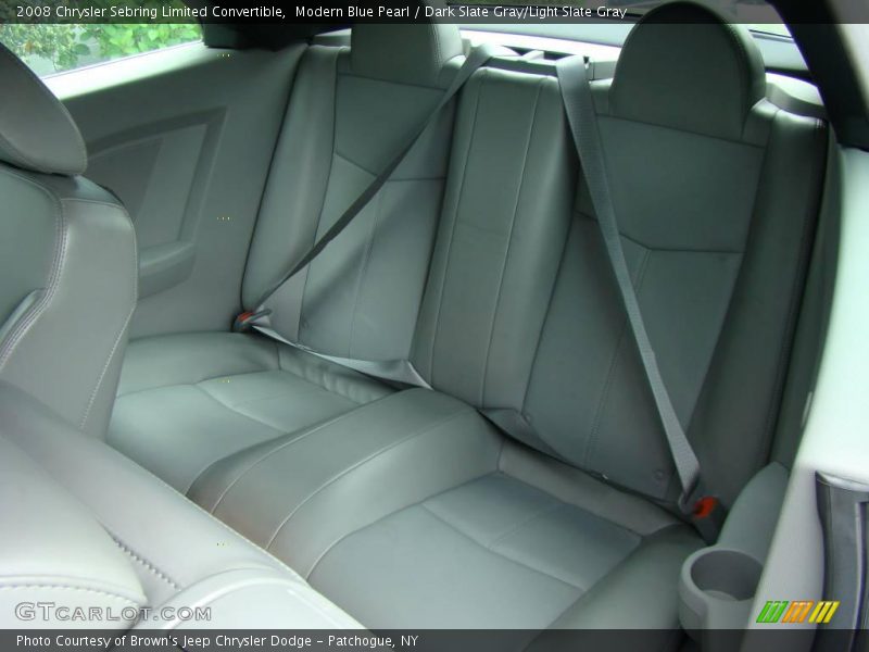 Modern Blue Pearl / Dark Slate Gray/Light Slate Gray 2008 Chrysler Sebring Limited Convertible