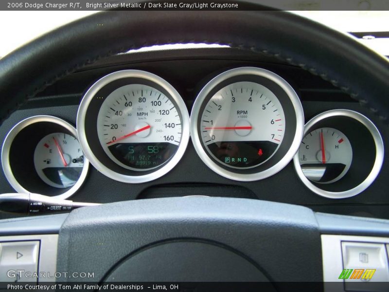 Bright Silver Metallic / Dark Slate Gray/Light Graystone 2006 Dodge Charger R/T