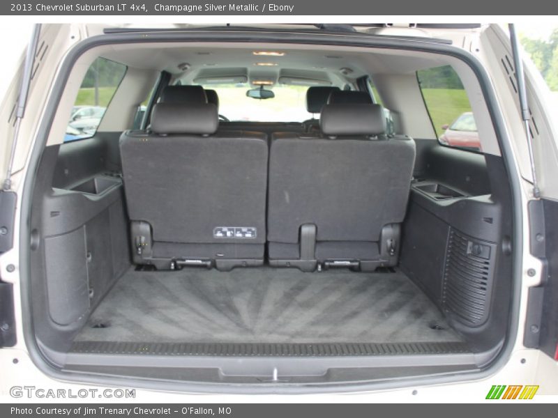 Champagne Silver Metallic / Ebony 2013 Chevrolet Suburban LT 4x4