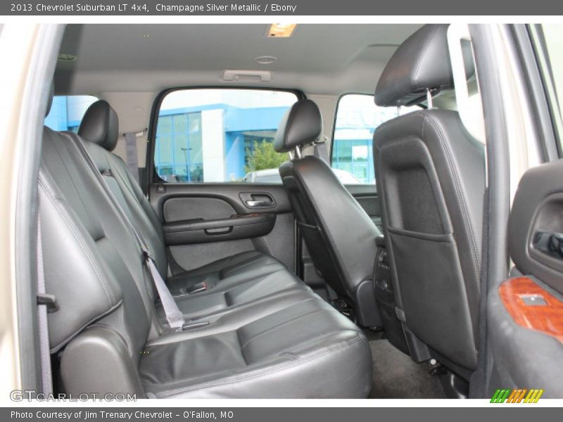 Champagne Silver Metallic / Ebony 2013 Chevrolet Suburban LT 4x4