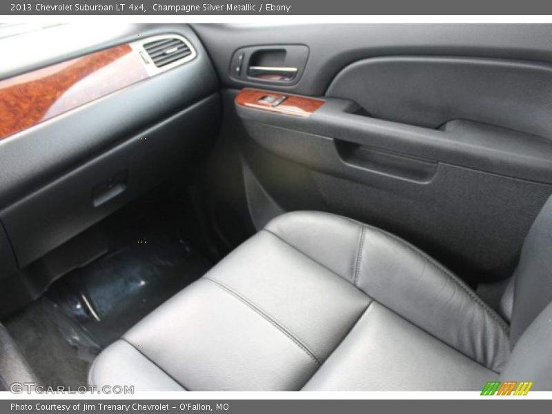 Champagne Silver Metallic / Ebony 2013 Chevrolet Suburban LT 4x4