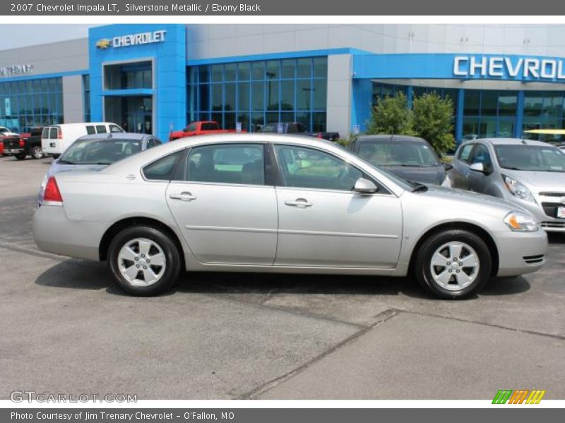 Silverstone Metallic / Ebony Black 2007 Chevrolet Impala LT