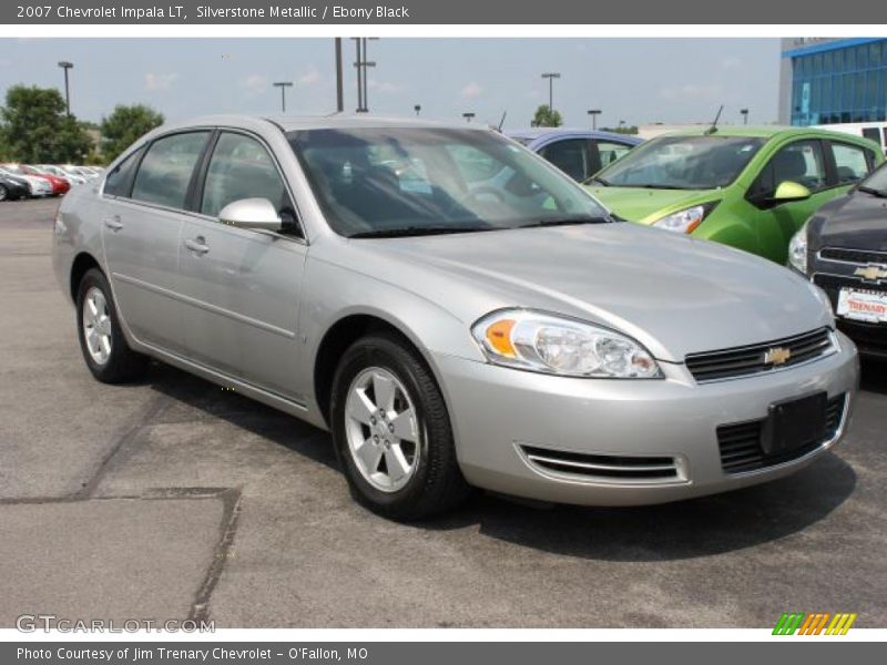 Silverstone Metallic / Ebony Black 2007 Chevrolet Impala LT