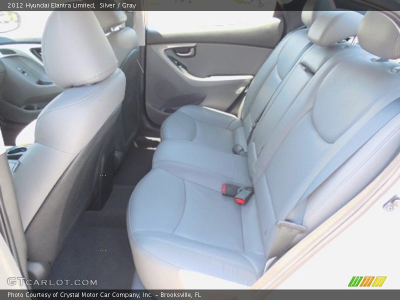 Silver / Gray 2012 Hyundai Elantra Limited