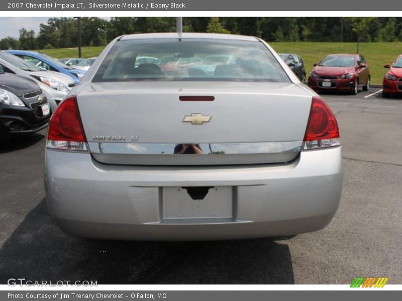 Silverstone Metallic / Ebony Black 2007 Chevrolet Impala LT