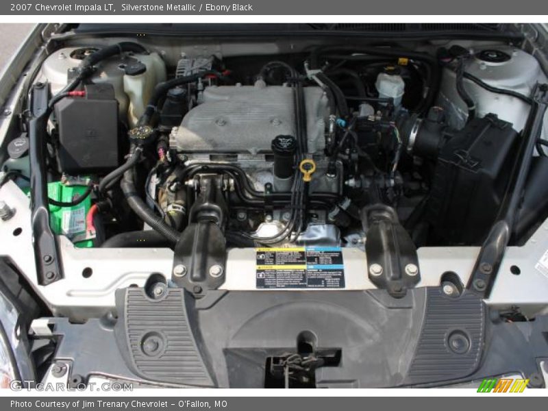 Silverstone Metallic / Ebony Black 2007 Chevrolet Impala LT