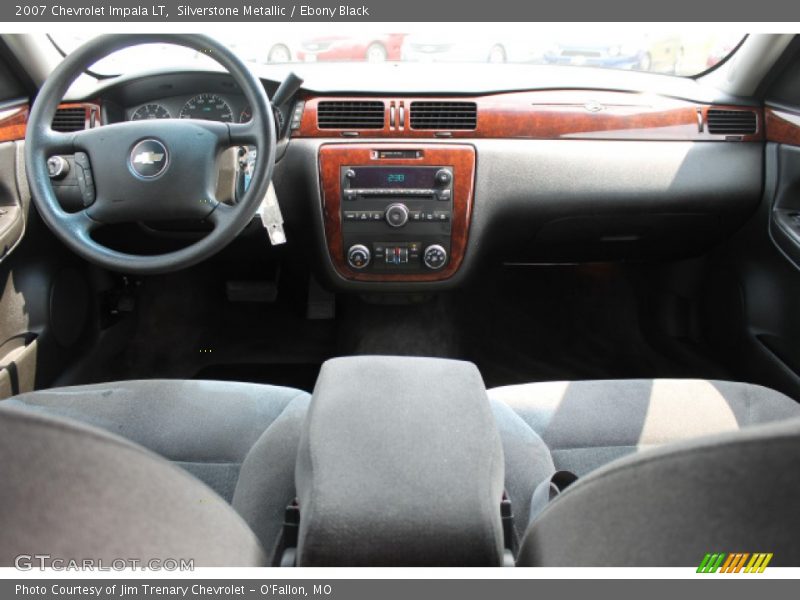 Silverstone Metallic / Ebony Black 2007 Chevrolet Impala LT