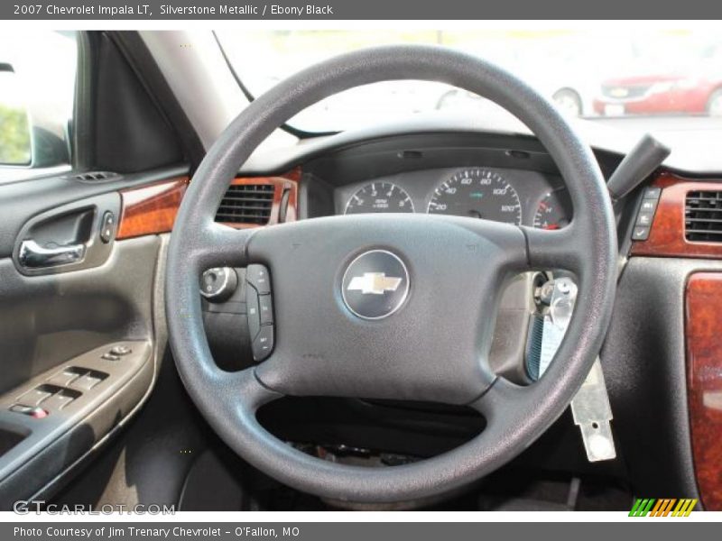 Silverstone Metallic / Ebony Black 2007 Chevrolet Impala LT