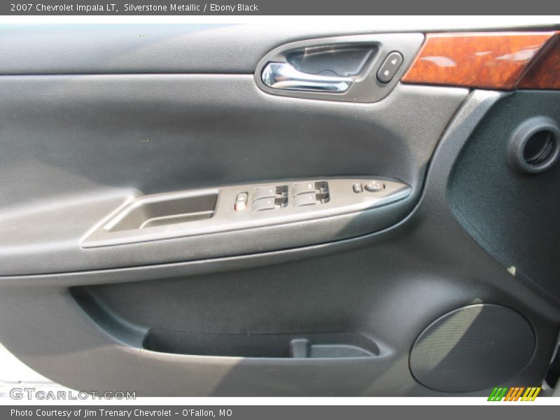 Silverstone Metallic / Ebony Black 2007 Chevrolet Impala LT