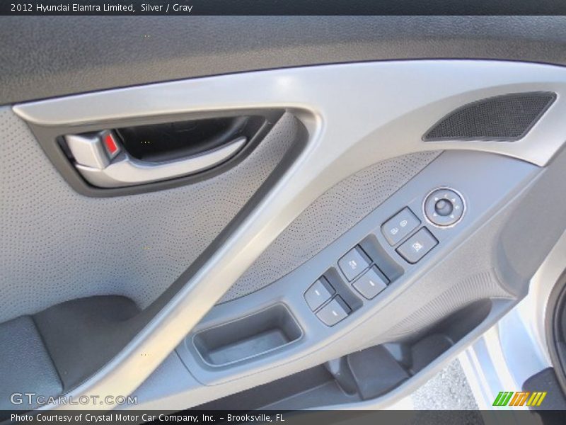 Silver / Gray 2012 Hyundai Elantra Limited