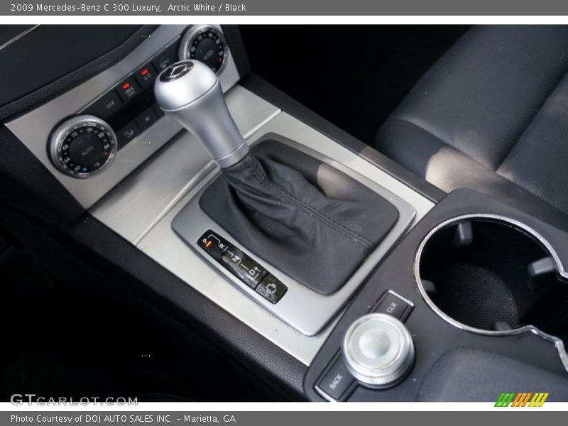 Arctic White / Black 2009 Mercedes-Benz C 300 Luxury