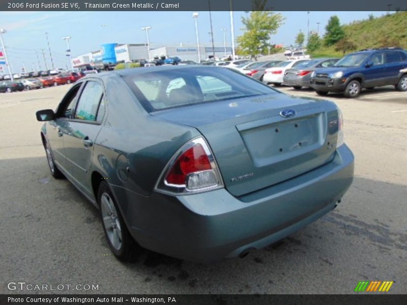 Titanium Green Metallic / Camel 2006 Ford Fusion SE V6