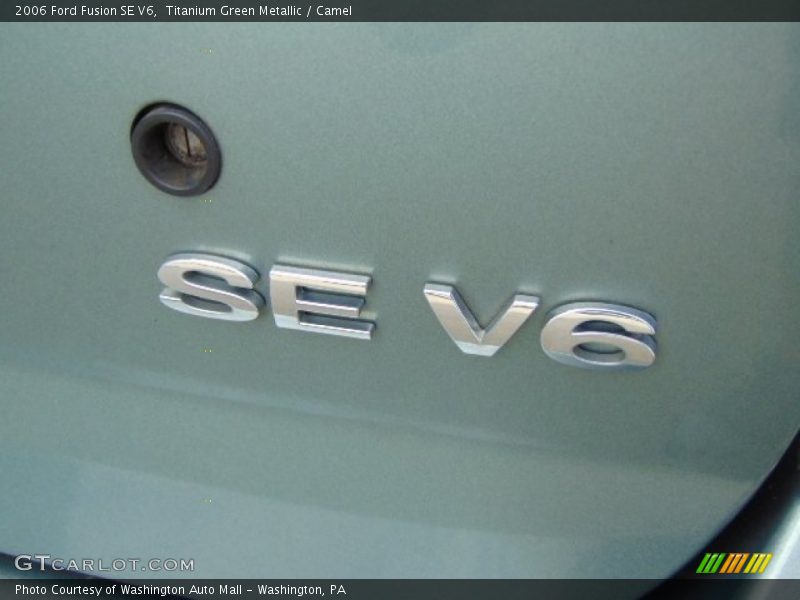 Titanium Green Metallic / Camel 2006 Ford Fusion SE V6