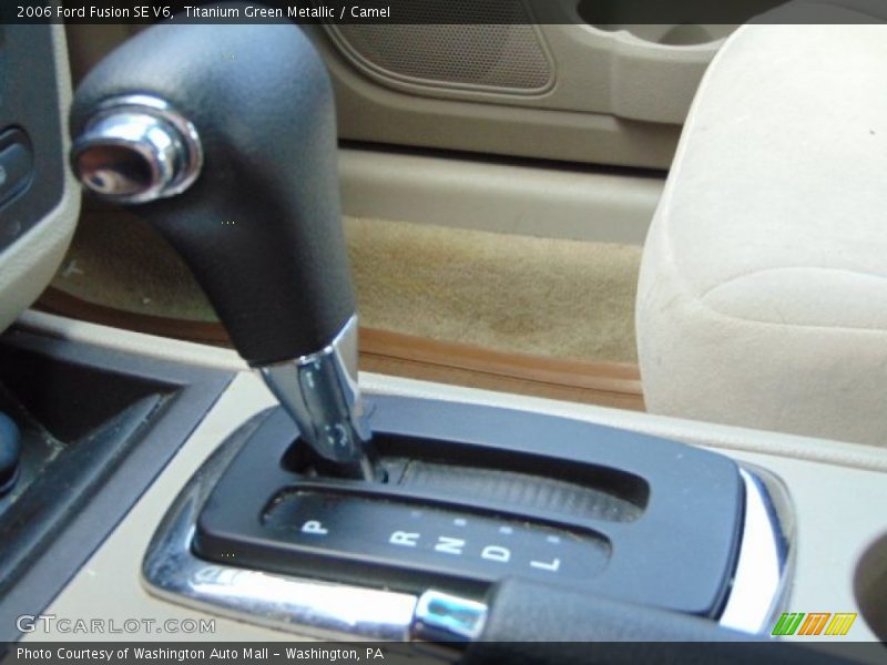 Titanium Green Metallic / Camel 2006 Ford Fusion SE V6
