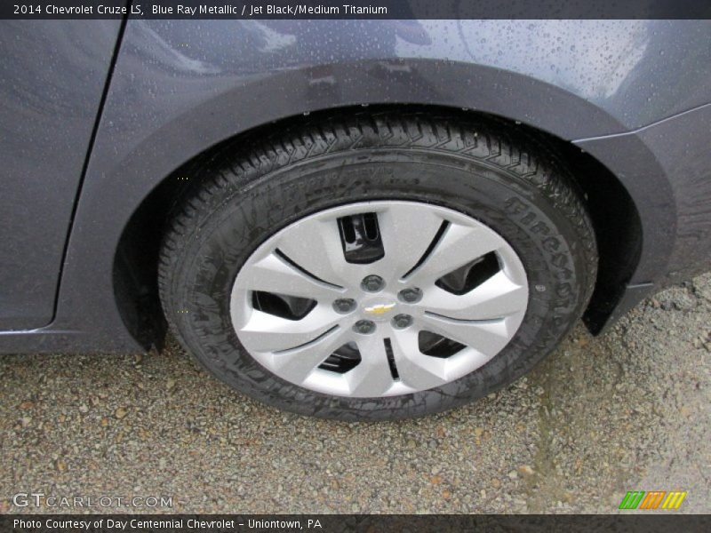 Blue Ray Metallic / Jet Black/Medium Titanium 2014 Chevrolet Cruze LS