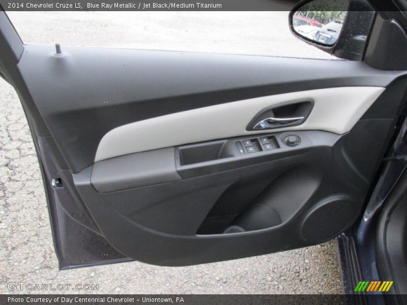 Blue Ray Metallic / Jet Black/Medium Titanium 2014 Chevrolet Cruze LS