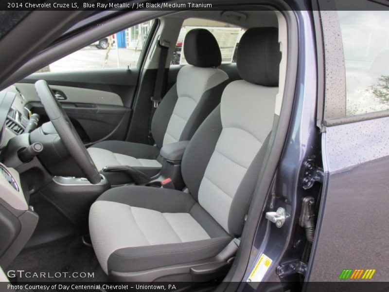Blue Ray Metallic / Jet Black/Medium Titanium 2014 Chevrolet Cruze LS