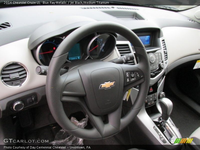 Blue Ray Metallic / Jet Black/Medium Titanium 2014 Chevrolet Cruze LS