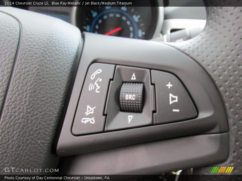 Blue Ray Metallic / Jet Black/Medium Titanium 2014 Chevrolet Cruze LS