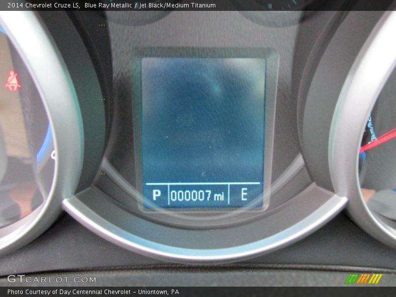 Blue Ray Metallic / Jet Black/Medium Titanium 2014 Chevrolet Cruze LS