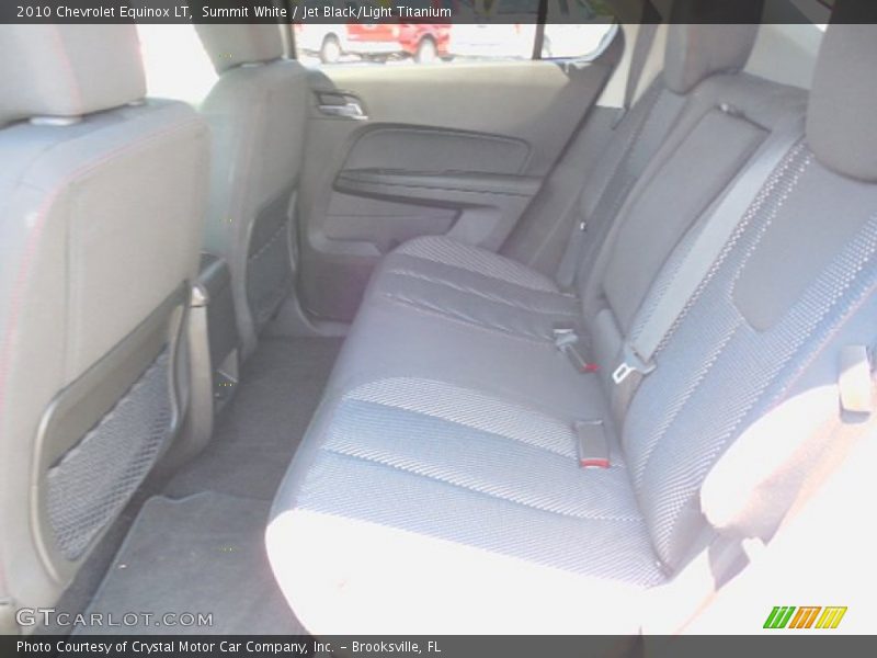 Summit White / Jet Black/Light Titanium 2010 Chevrolet Equinox LT