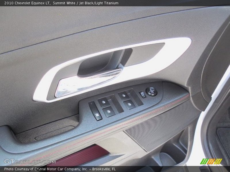 Summit White / Jet Black/Light Titanium 2010 Chevrolet Equinox LT