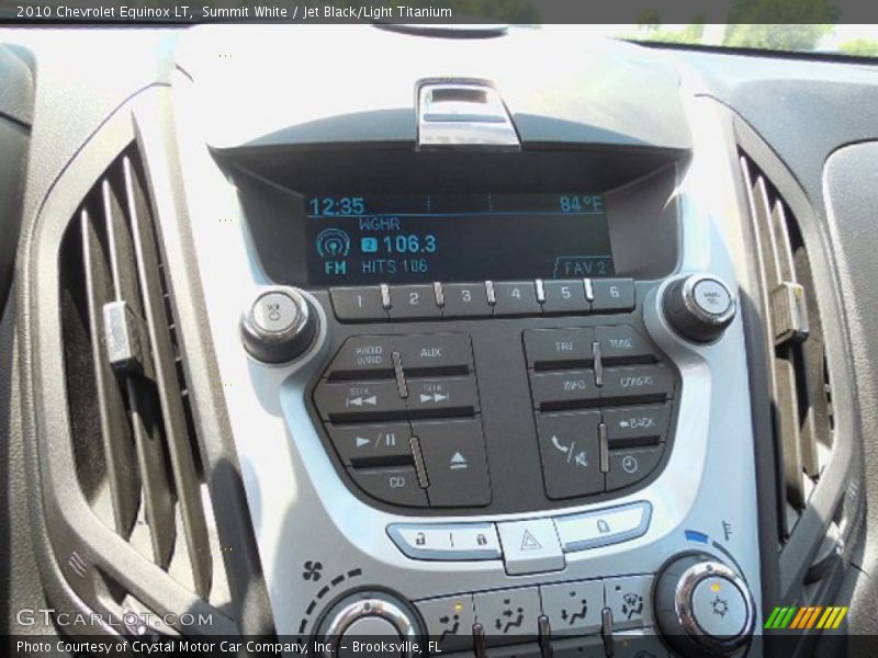 Summit White / Jet Black/Light Titanium 2010 Chevrolet Equinox LT