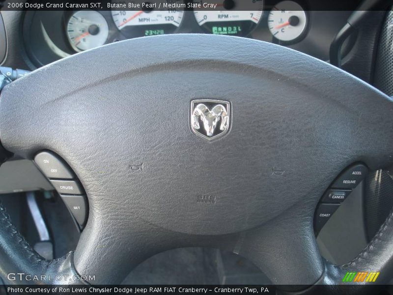 Butane Blue Pearl / Medium Slate Gray 2006 Dodge Grand Caravan SXT
