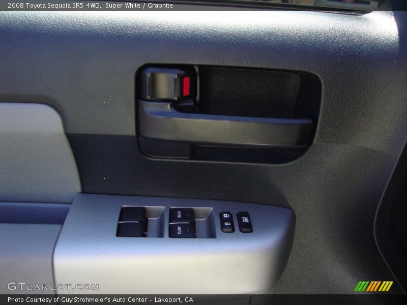 Super White / Graphite 2008 Toyota Sequoia SR5 4WD