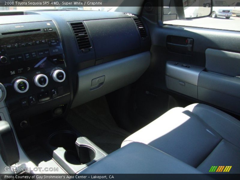 Super White / Graphite 2008 Toyota Sequoia SR5 4WD